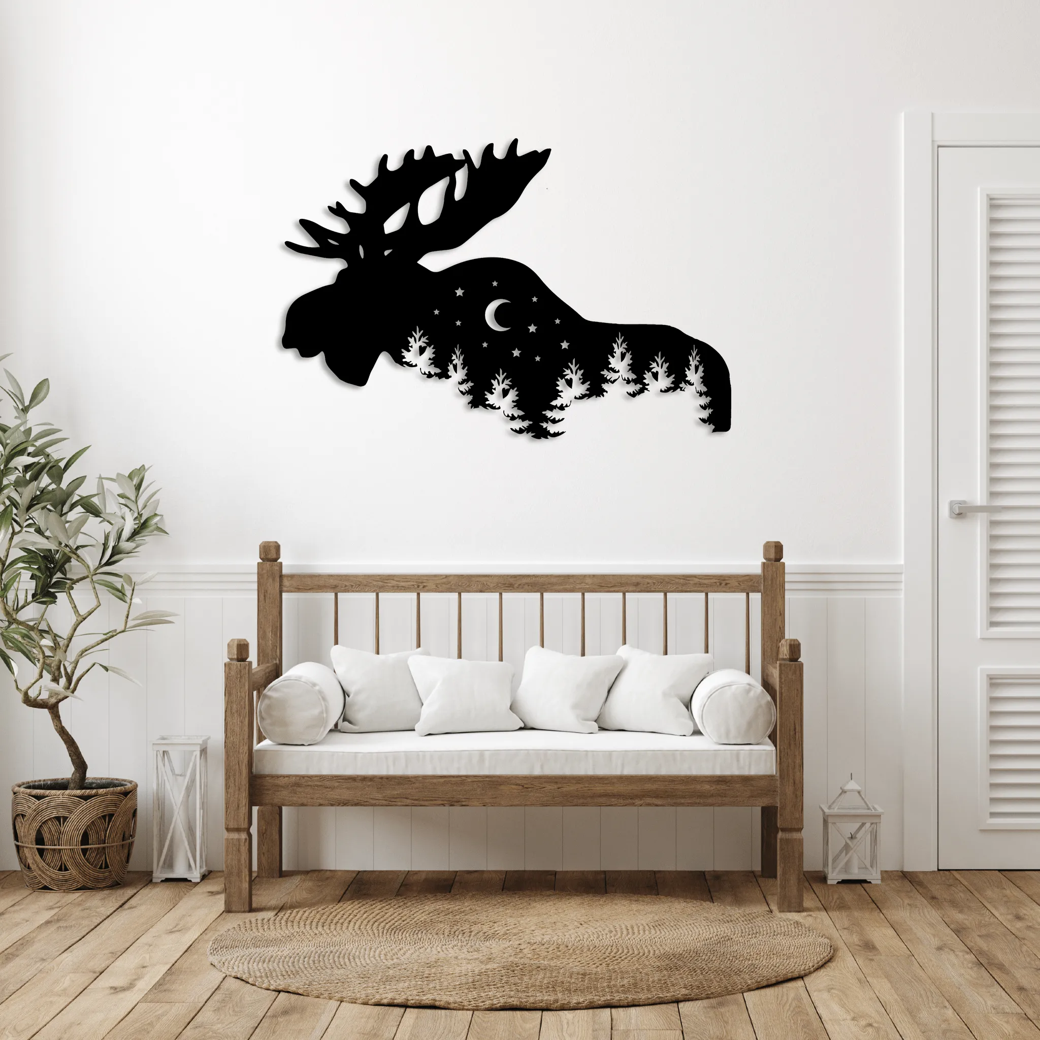 Moose Alternative - Metal Wall Art