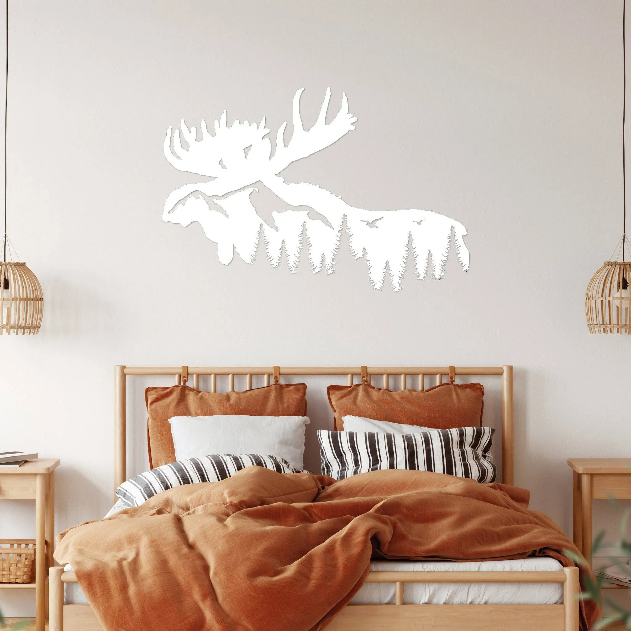 Moose Mountain - Metal Wall Art