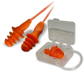 Multi-Flange Orange Earplugs -SHREPCCQ