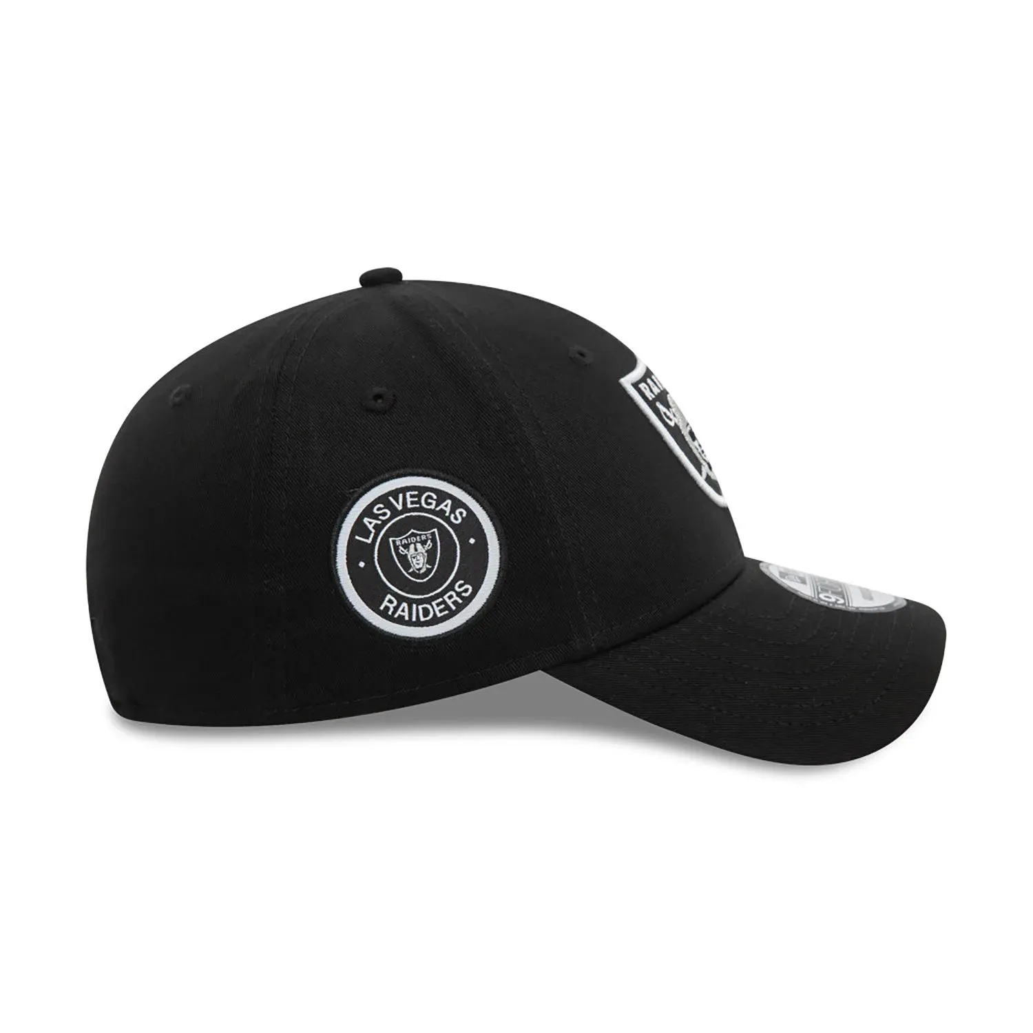 NEW ERA Las Vegas Raiders NFL Side Patch Black 9FORTY Adjustable Cap