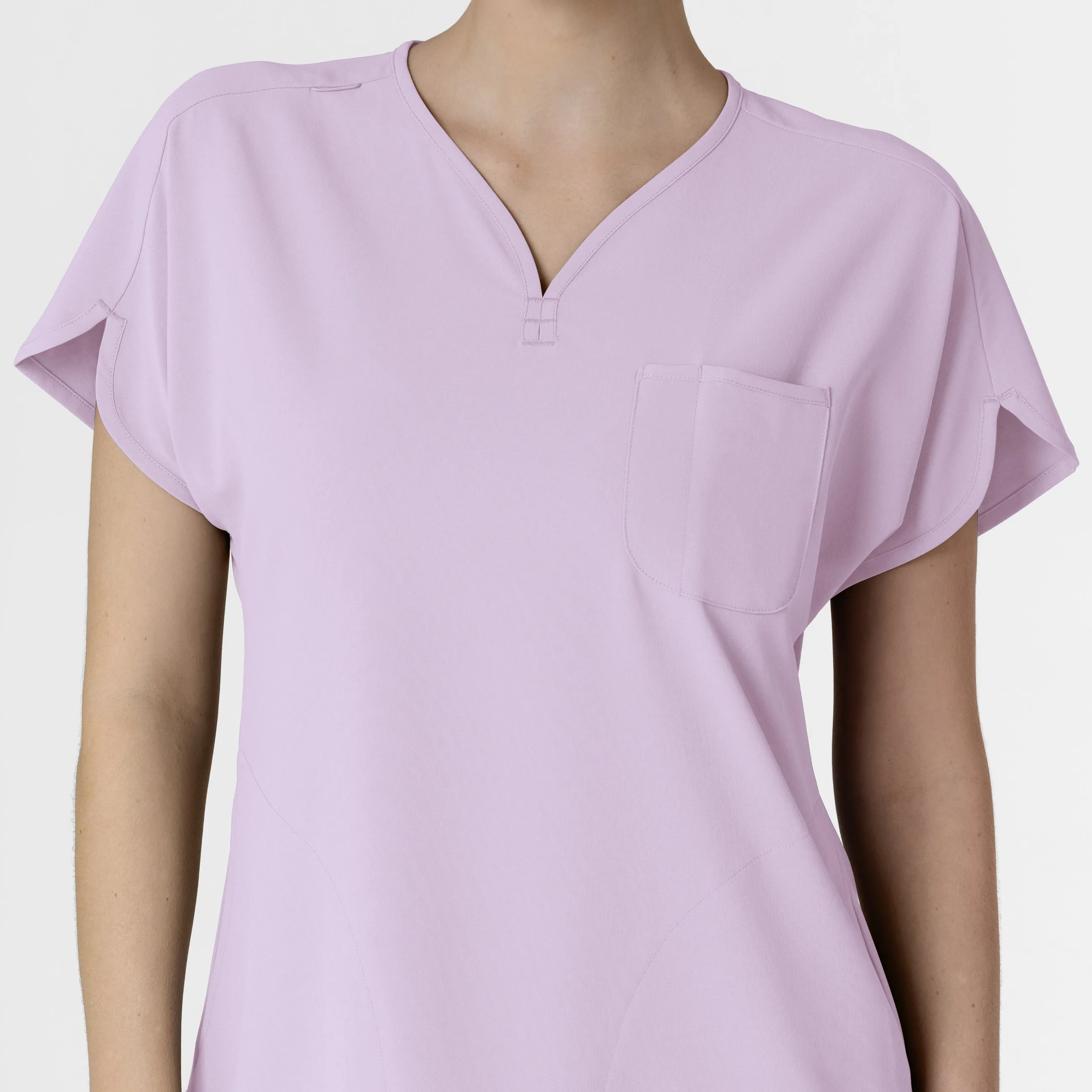 RENEW Women's Dolman Scrub Top - Pastel Lilac