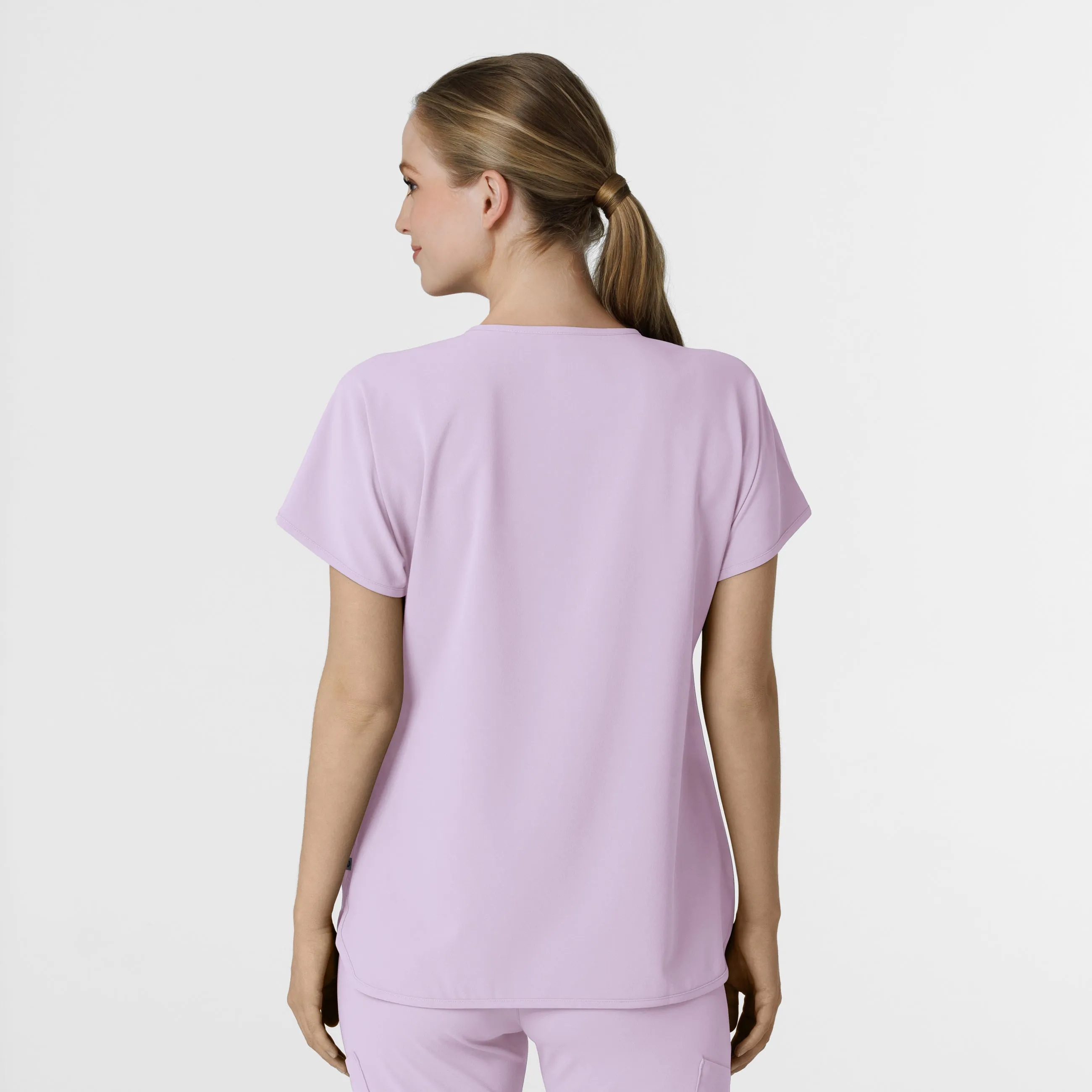 RENEW Women's Dolman Scrub Top - Pastel Lilac