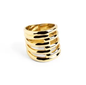 Roots Gold Ring