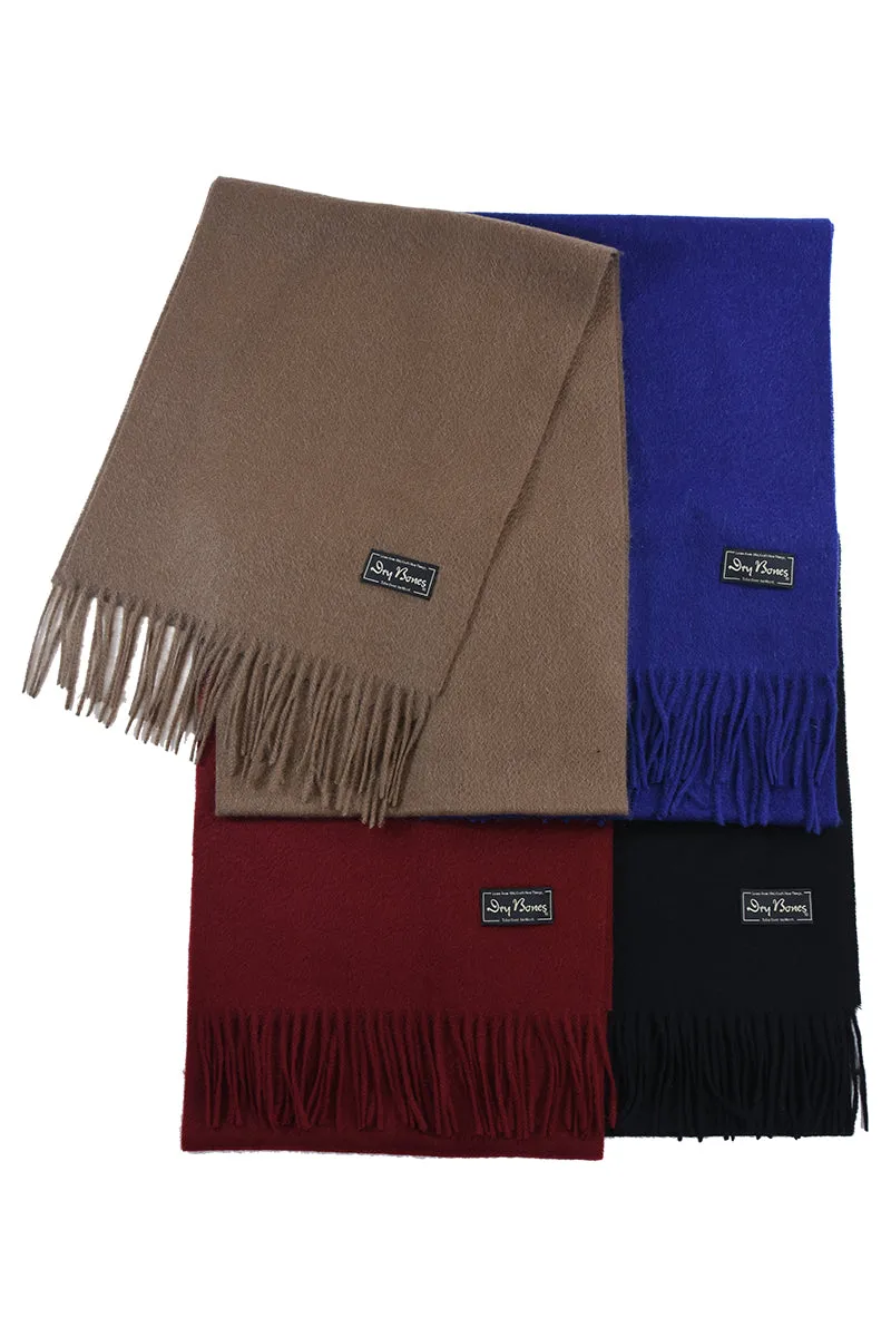 Solid Cashmere Muffler