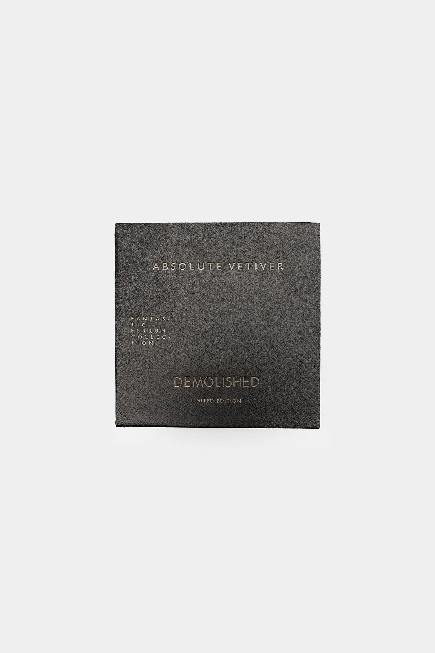 Square scented candle | Absolut vetiver - 320 ml