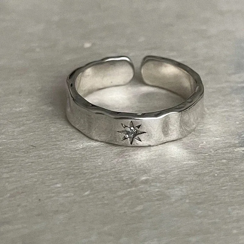 Sun Moon Couple Rings