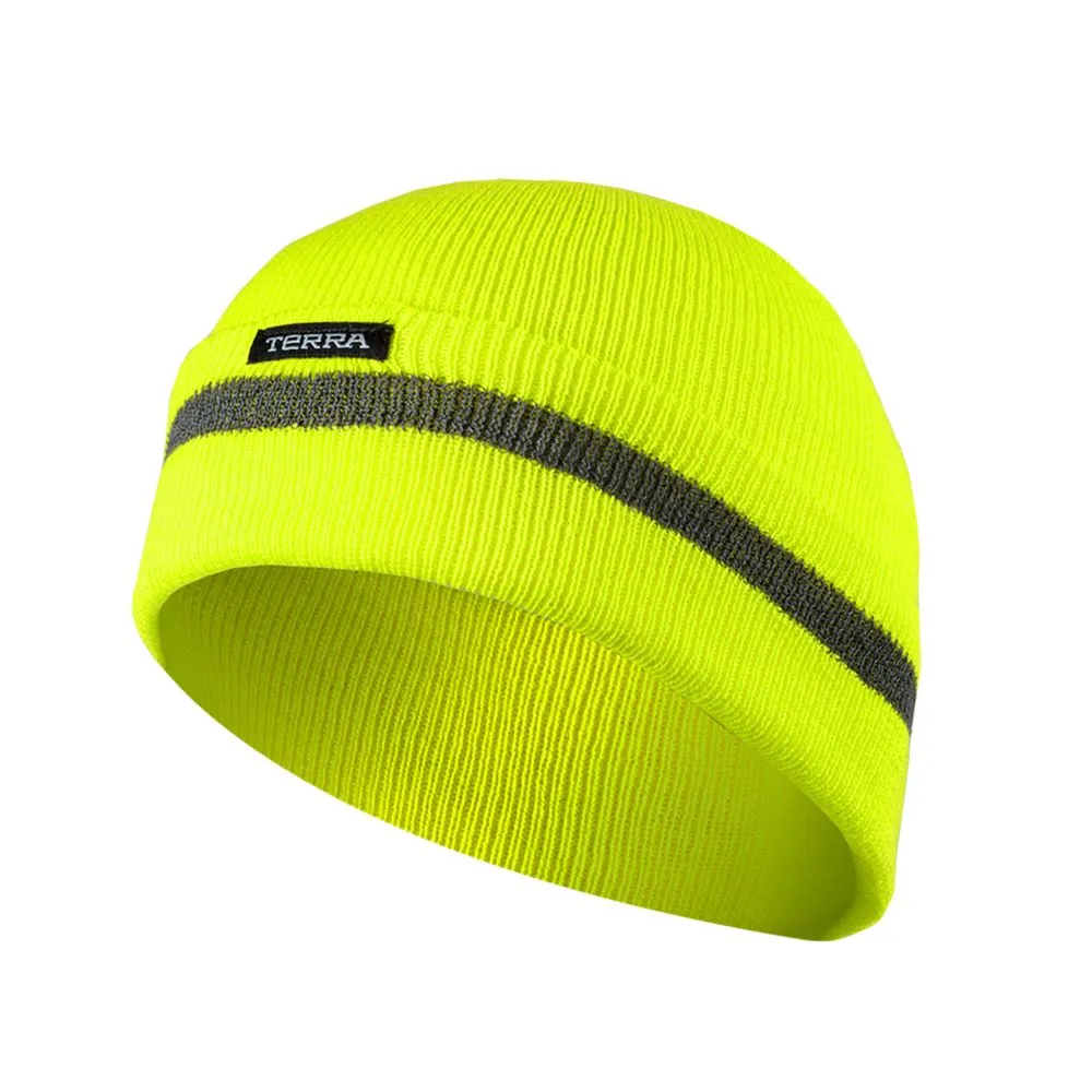 Terra Hi Vis Winter Toque 1316550 - Yellow