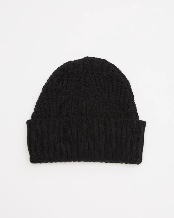 Unisex Cork Patch Beanie - 100% Organic Cotton