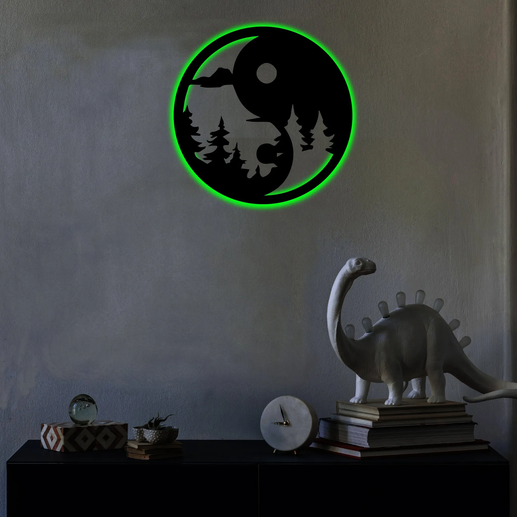 Yin Yang - Metal Wall Art