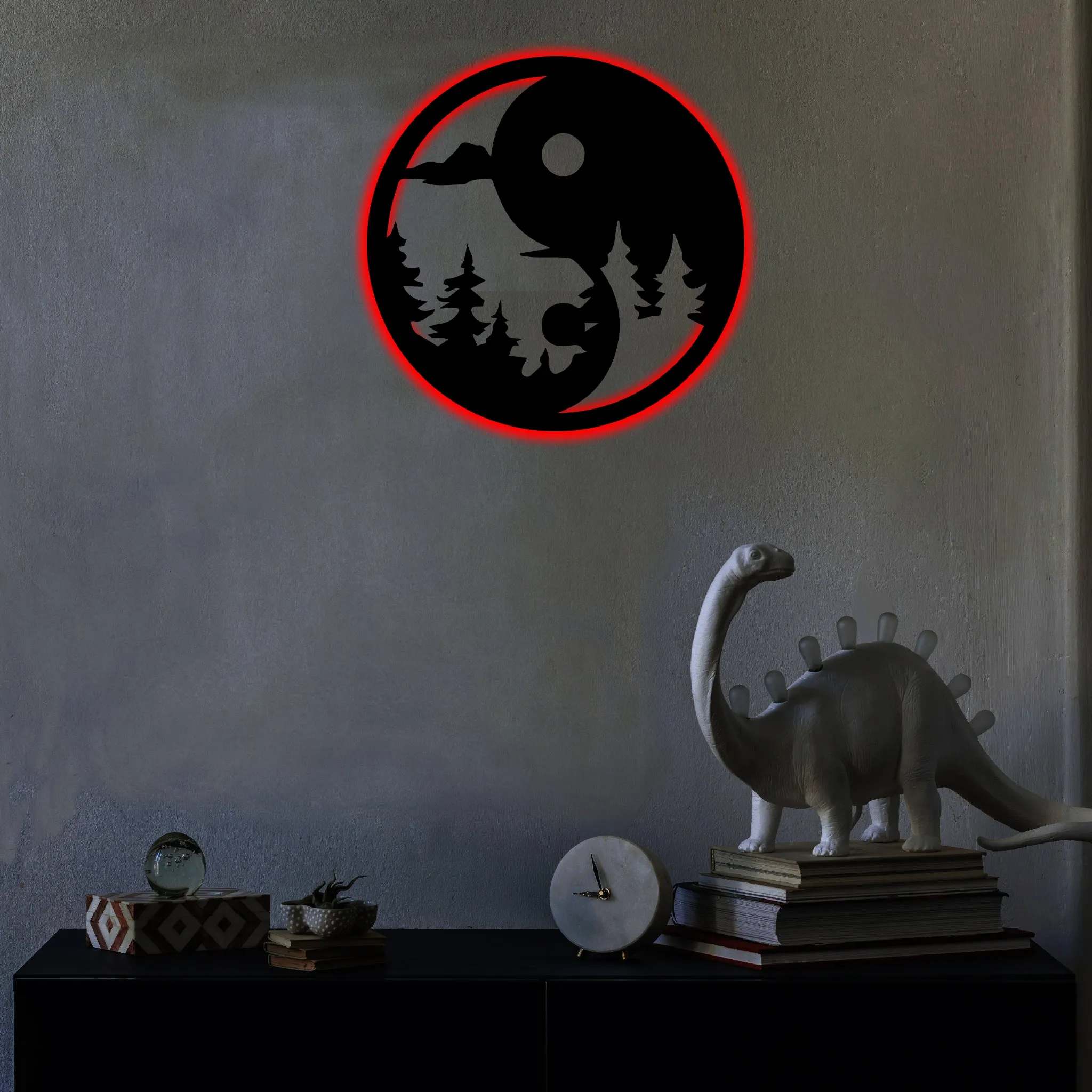 Yin Yang - Metal Wall Art