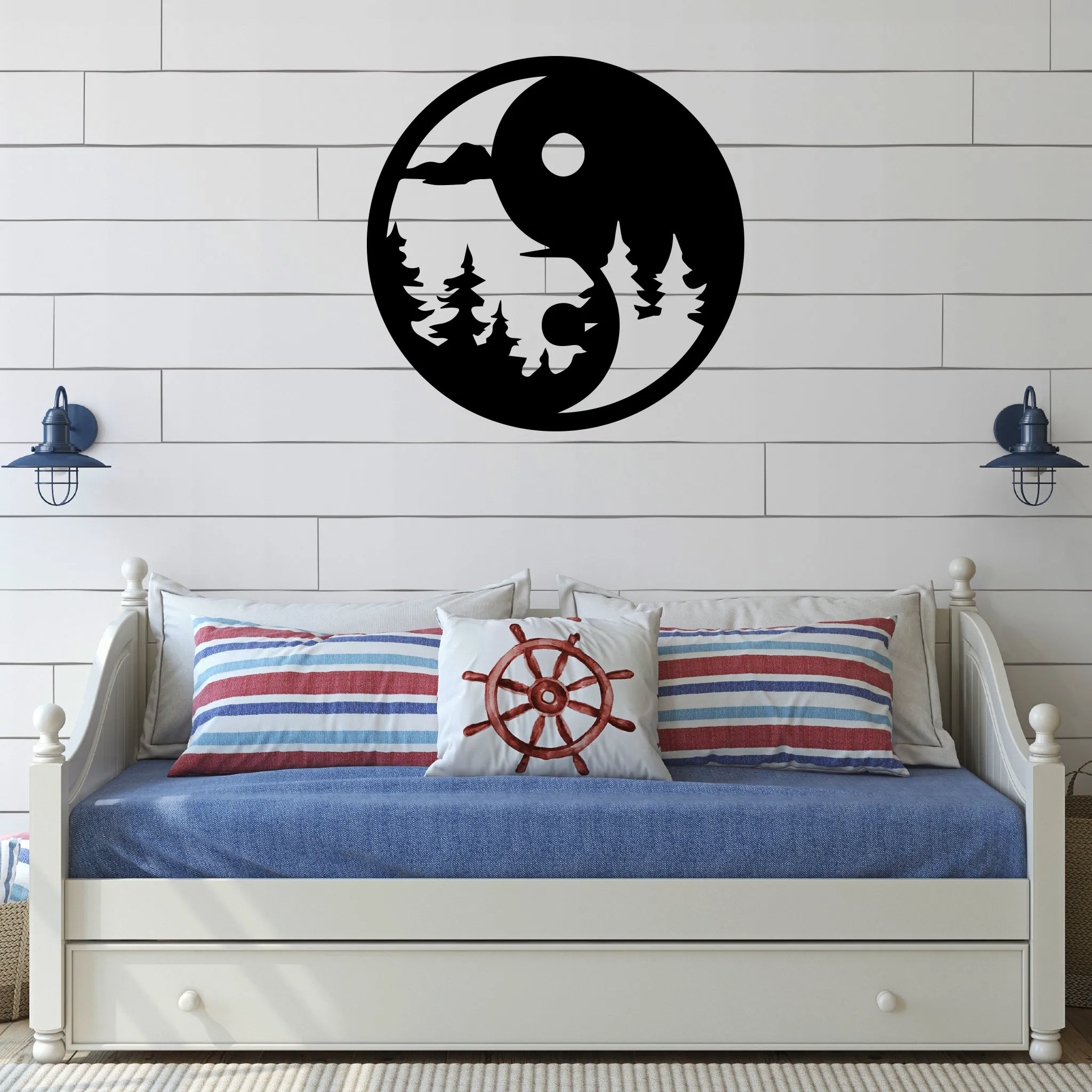 Yin Yang - Metal Wall Art